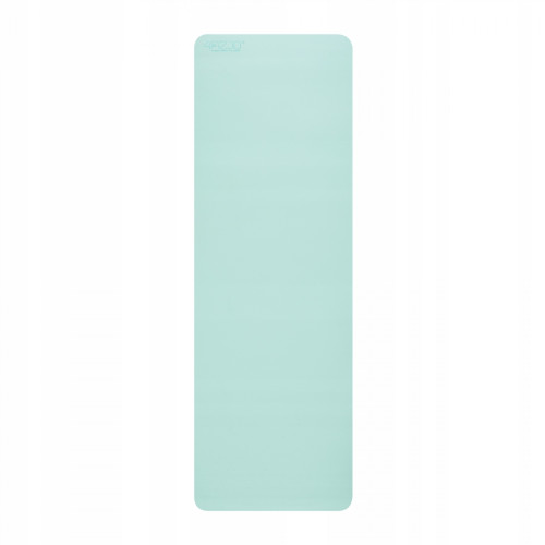 Мат для фітнесу  4FIZJO TPE 180 x 60 x 0.6 см Mint/Grey - фото №3